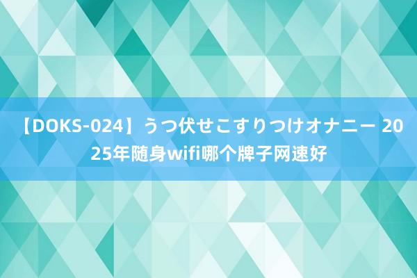 【DOKS-024】うつ伏せこすりつけオナニー 2025年随身wifi哪个牌子网速好