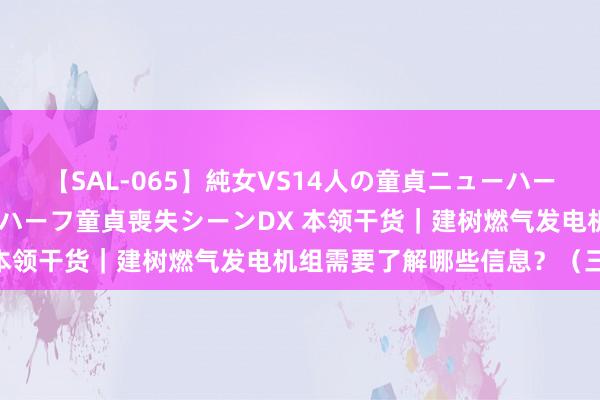 【SAL-065】純女VS14人の童貞ニューハーフ 二度と見れないニューハーフ童貞喪失シーンDX 本领干货｜建树燃气发电机组需要了解哪些信息？（三）