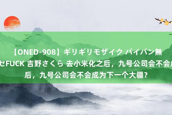 【ONED-908】ギリギリモザイク パイパン無限絶頂！激イカセFUCK 吉野さくら 去小米化之后，九号公司会不会成为下一个大疆？