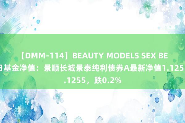 【DMM-114】BEAUTY MODELS SEX BEST 8月16日基金净值：景顺长城景泰纯利债券A最新净值1.1255，跌0.2%