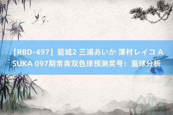 【RBD-497】籠城2 三浦あいか 澤村レイコ ASUKA 097期常青双色球预测奖号：蓝球分析