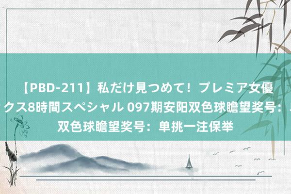 【PBD-211】私だけ見つめて！プレミア女優と主観でセックス8時間スペシャル 097期安阳双色球瞻望奖号：单挑一注保举